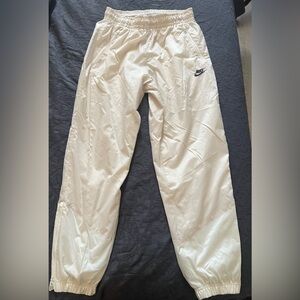 Nike White Rain Pants